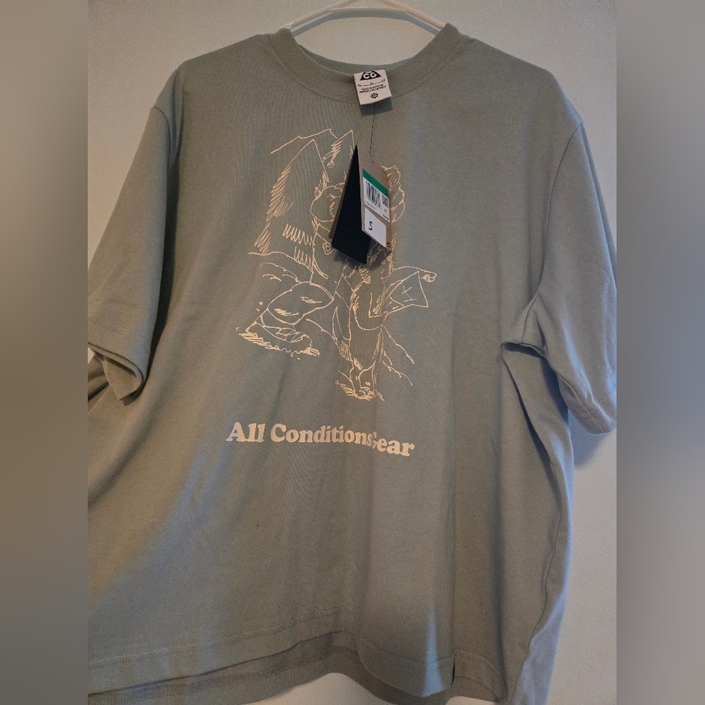 Light Green ACG Nike Shirt
